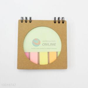 New Fashion A Square Notebook with Colourful Stick <em>Note</em> <em>Pad</em> and White Paper