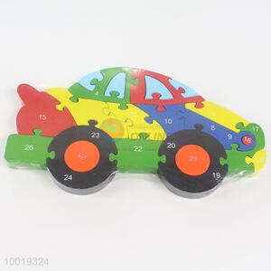 Wood Car Model Colorful Puzzle Educational Toys for Kids