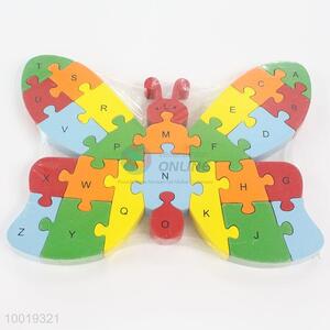 Colorful Butterfly Model Wood Puzzle Toys for Kids