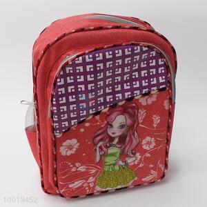 Wholesale red cartoon backpack for girls