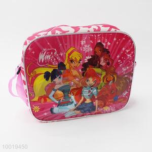 Wholesale pink cartoon design single-shoulder bag
