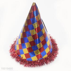 Recycle round shaped paper party hat for children
