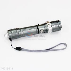 500M Silvery Strong Light Waterproof Flashlight Security Flashlight