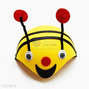 Yellow Honeybee Shaped Cartoon Party Hat