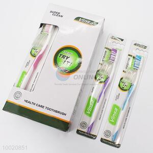 Fresh Double-color Friendly Adult Toothbrush