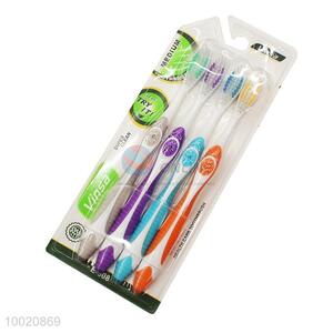 4 Fresh Colors High Quality Adult Toothbrush