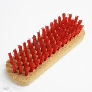 Durable household red clothes brush
