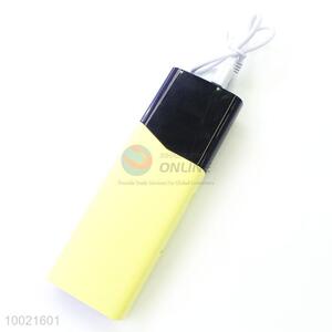 Color Blocking Fashion Portable Power Bank Charger Baby with Light