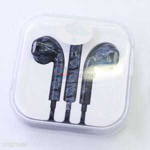 New arrivals pinting pattern earphone with clear box