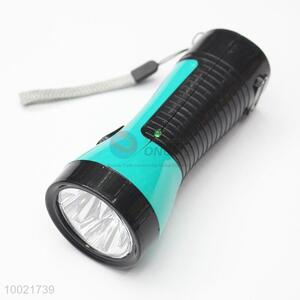Wholesale Top Sale High Quality Plastic Rechargeable Flashlight
