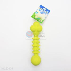 Wholesale Green Barbell Pet Toy for Dogs/Pet Chew Toys