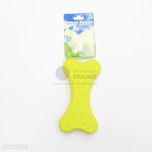 Green Bone Shaped Pet Toy for Dogs/Chew Toys