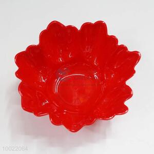 Flower shape fruit plate