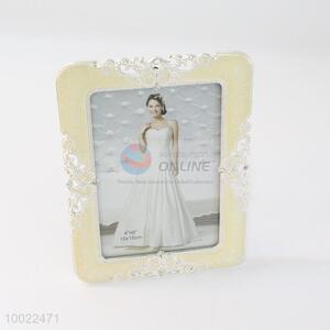 4*6 inch white  diamond photo frame