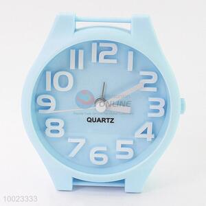 Blue Cute High Quality Gift Alarm Clock, with Waker Function