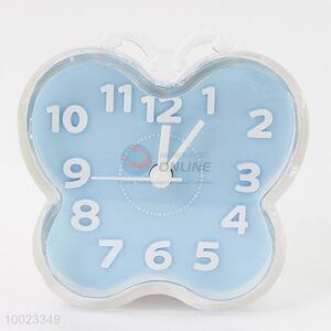 Blue Alarm Clock Shaped in Butterfly,Used in Bedroom