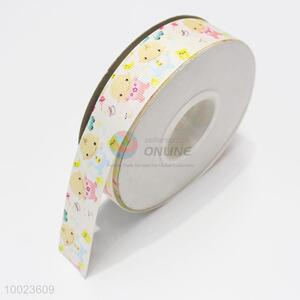 New Arrival Hot Sale High Quality 2.2CM Baby Pattern Print Ribbon