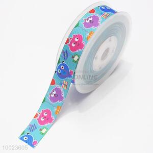 New Arrival Hot Sale High Quality 2.2CM Colorful Cartoon Print Ribbon