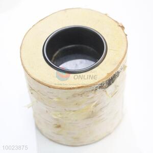 8*7.5cm Eco-friendly High Quality Birch Decorative Candlestick