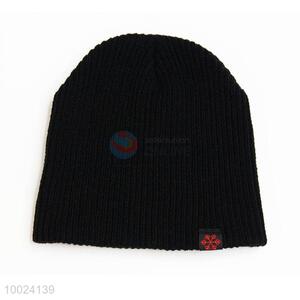 Beanie Cap/Knitted <em>Hat</em> for Winter with Label Pattern