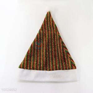 Colorful Streak Pattern Christmas Hat