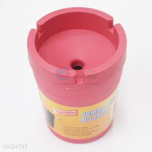9.5*12cm Wholesale Smoking Accessories Red PP Ashtray