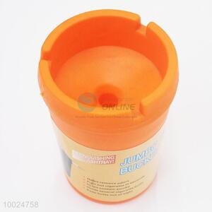 7.5*10.5cm Smoking Accessories Hot Sale Orange PP <em>Ashtray</em>