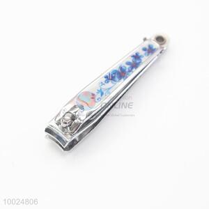 Floral Pattern Titanium Steel Nail Clipper