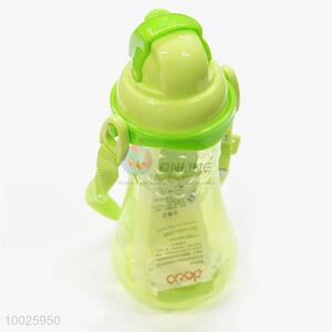 High Quality Transparency Sports 360ML Bottle With Straw And Strap