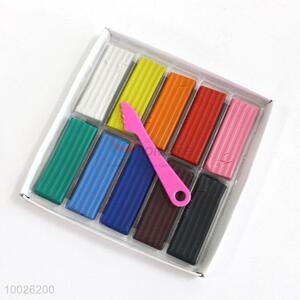 8 colors handmade colorful plasticine clay with modeling tool
