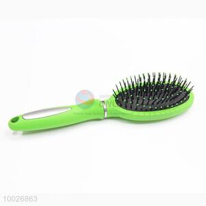 Green handle salon beauty plastic hair comb