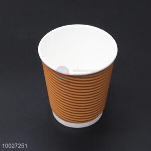 8 OZ Striped <em>Disposable</em> Paper Cup For Drinks