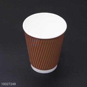 Utility Striped 12 OZ Disposable Paper Cup For Drinks