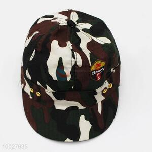 Factory wholesale price kid peaked cap camouflage baseball hat for kids