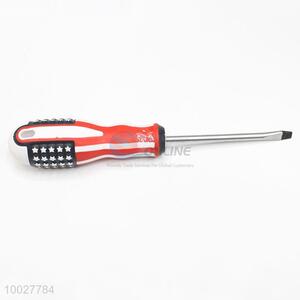 American style screwdriver with fashion <em>flag</em> pattern handle