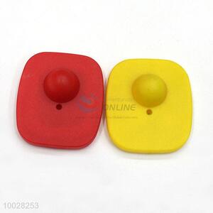 1pc yellow/red security hard tag eas label