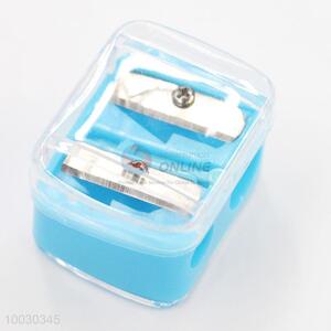 Wholesale beauty tools eyebrow pencil sharpener with 2 holes