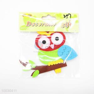 Wholesale Owl Septempunctata Shape Felt Decorative Gift