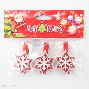 Beautiful star shaped christmas craft wooden clips