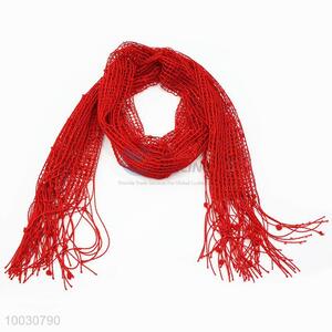 Wholesale Streamline ALL Red Dacron <em>Scarf</em>