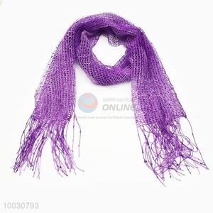 Wholesale Streamline ALL Purple Dacron <em>Scarf</em>