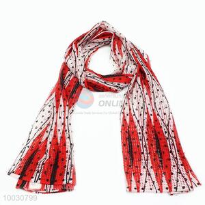 Wholesale Cheap Price Dots Dacron and Spandex Scarf