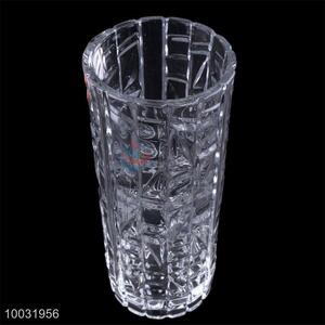 Hot Sale Rock Lines Style Glass Bottle Straight Crystal Vase