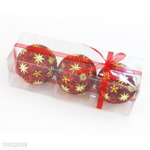 Red Christmas Tree Decoration Promotional Christmas Ball