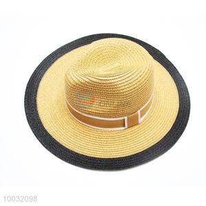 Black Border Hot Sell Summer Beach Hats