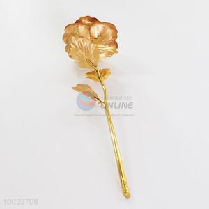 Beautiful Artificial Golden Rose Flower
