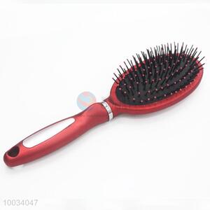 Portable massage paddle hair comb with short handle