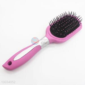 Professional salon comb plastic pink massage hair comb