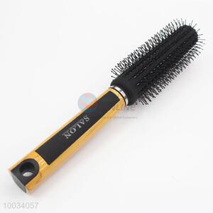 Plastic curly hair comb with long handle