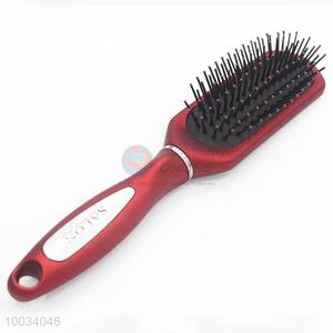 Professional salon plasitc massage hair brush comb